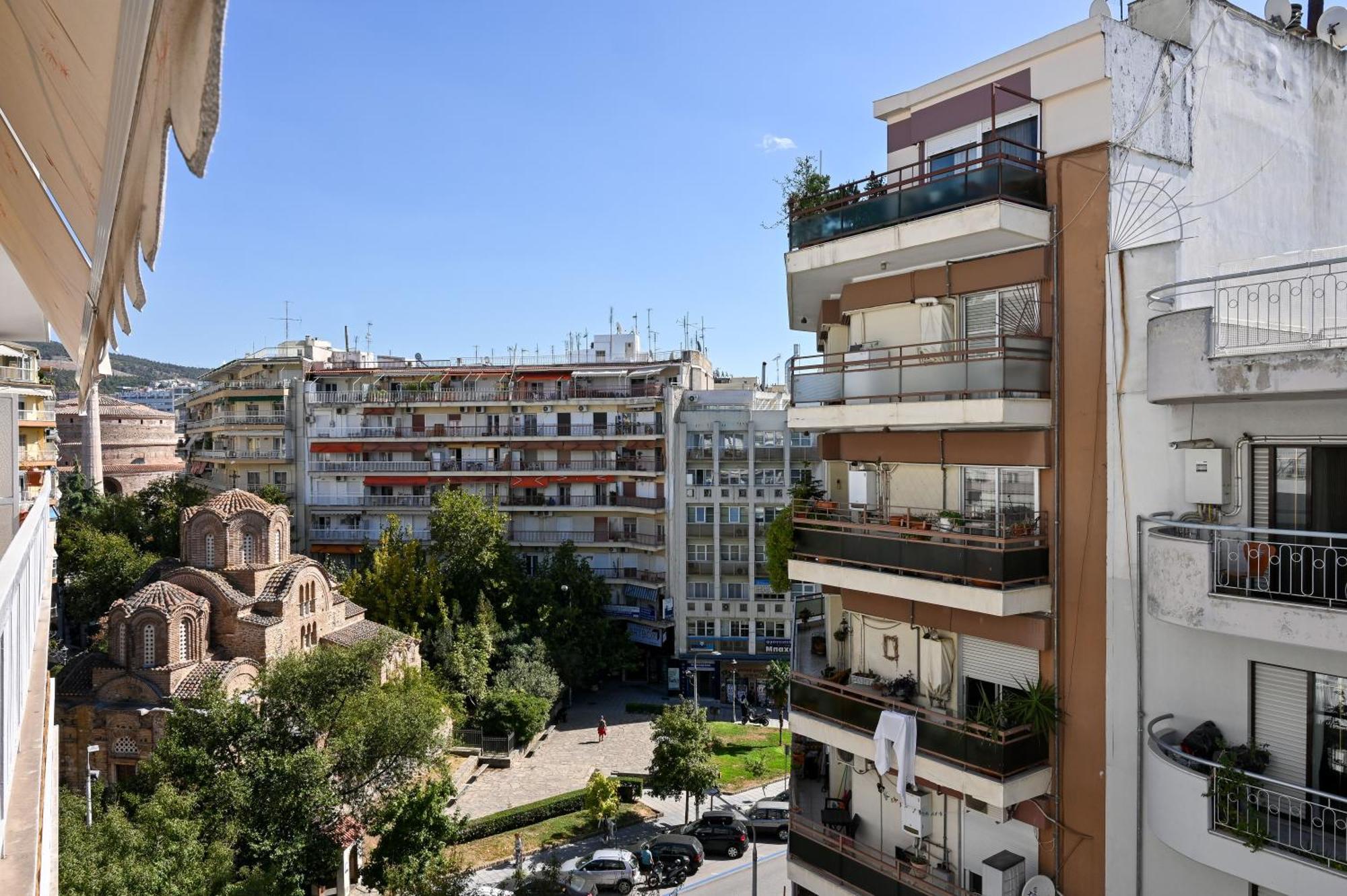 Thessaloniki Center Apartment On The Sunset Exteriör bild