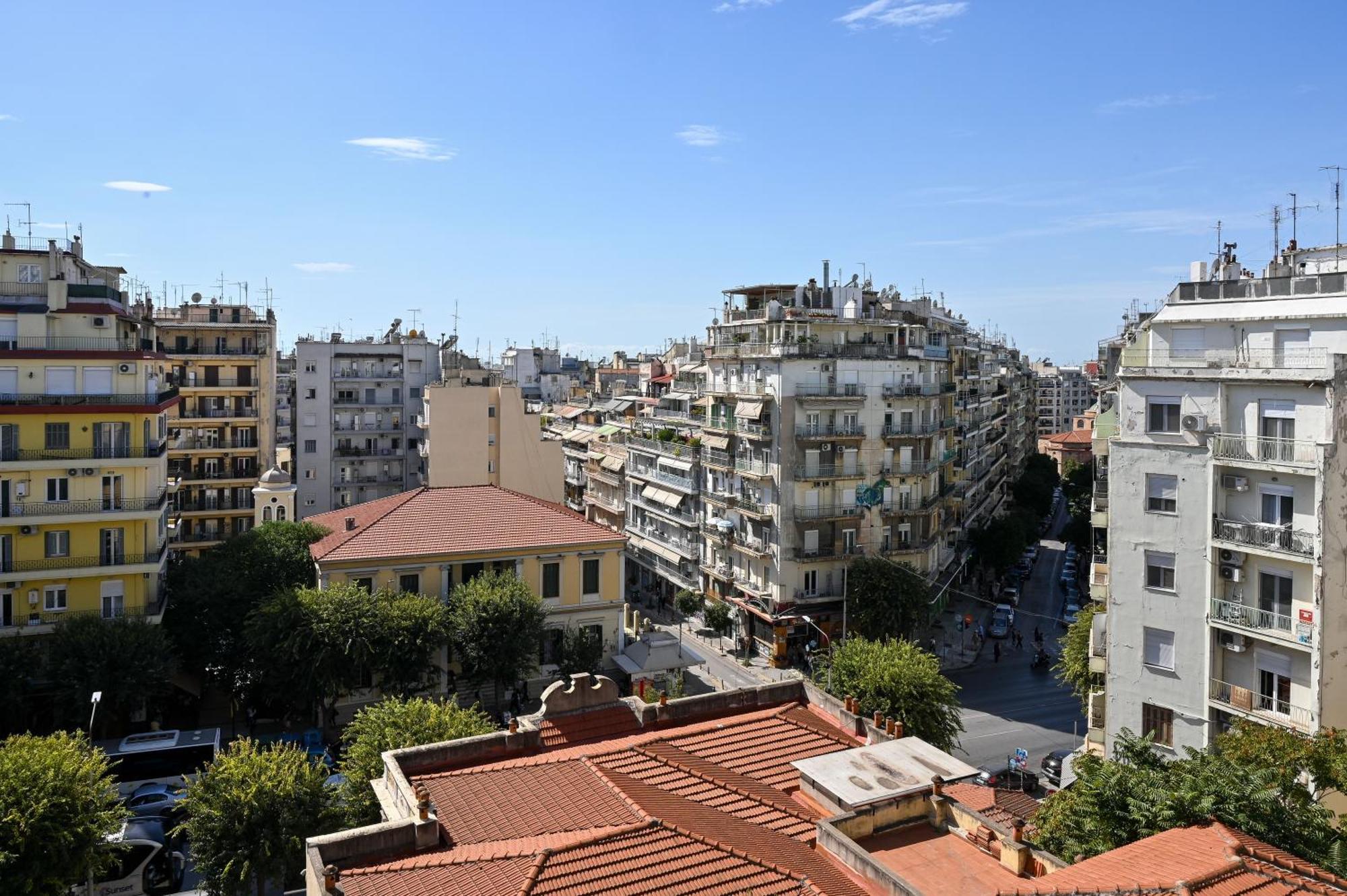 Thessaloniki Center Apartment On The Sunset Exteriör bild