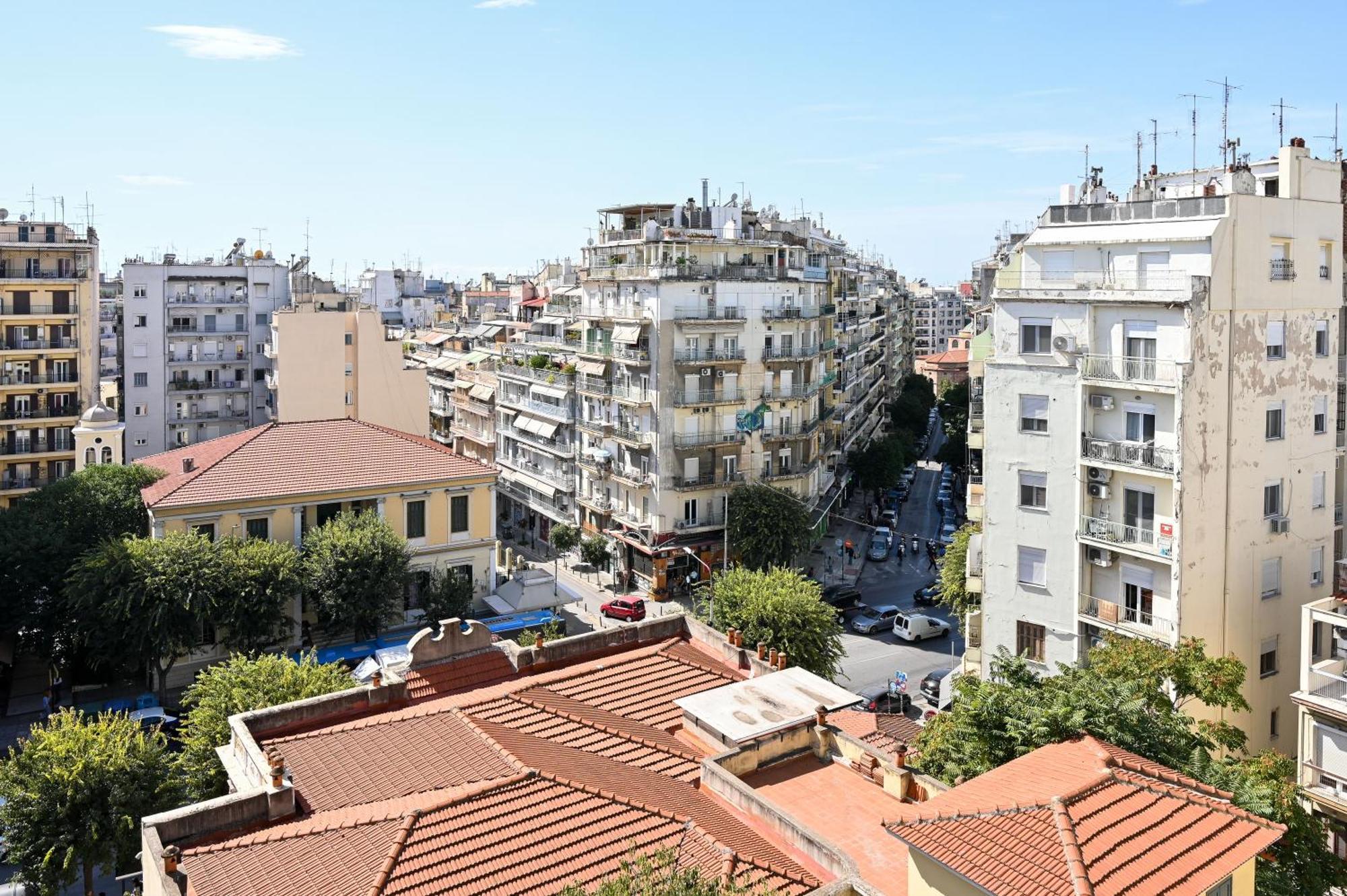 Thessaloniki Center Apartment On The Sunset Exteriör bild