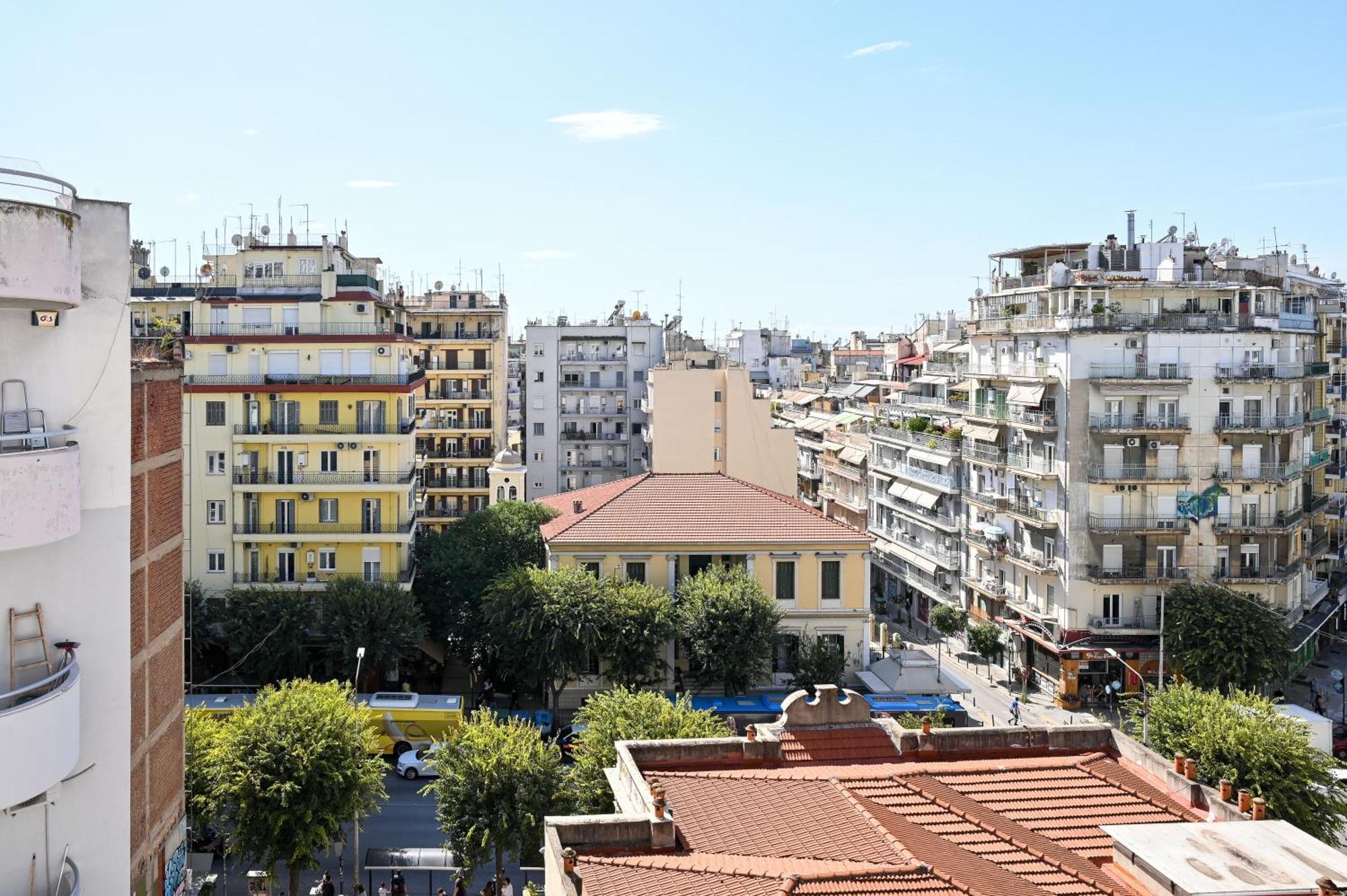 Thessaloniki Center Apartment On The Sunset Exteriör bild