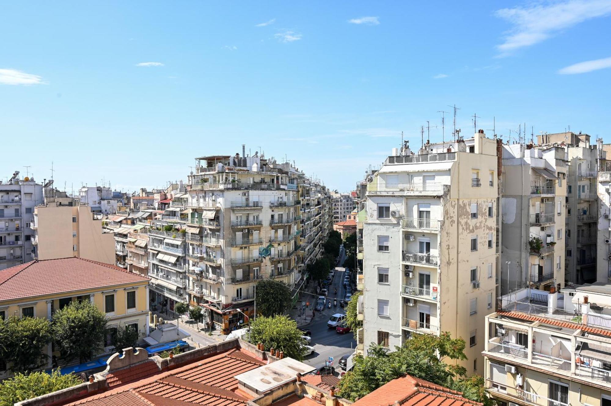 Thessaloniki Center Apartment On The Sunset Exteriör bild